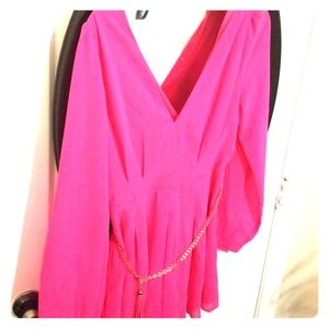 Hot Pink Short Romper